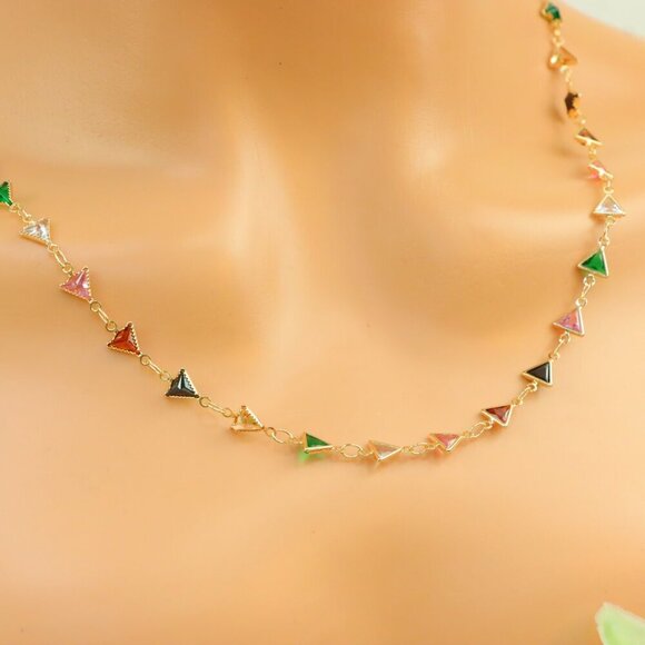 "New Beautiful Design Necklace Chain for Women/Girls, Gift, N794 - Picture 1 of 10